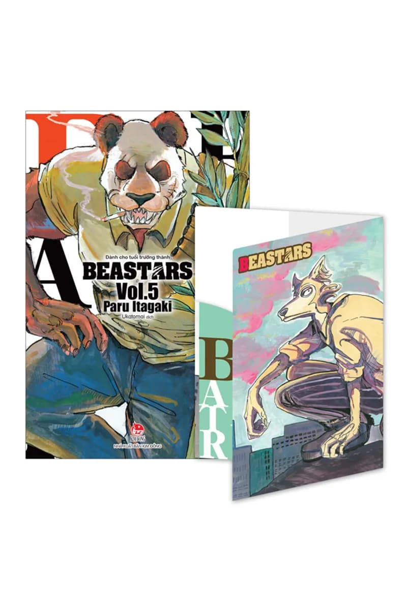 Beastars - Tập 5 - Tặng Kèm Kẹp File Giấy - ảnh đúng phiên bản từ Fahasa