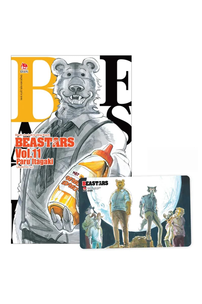 Beastars - Tập 11 - Tặng Kèm Card PVC - ảnh đúng phiên bản từ Fahasa