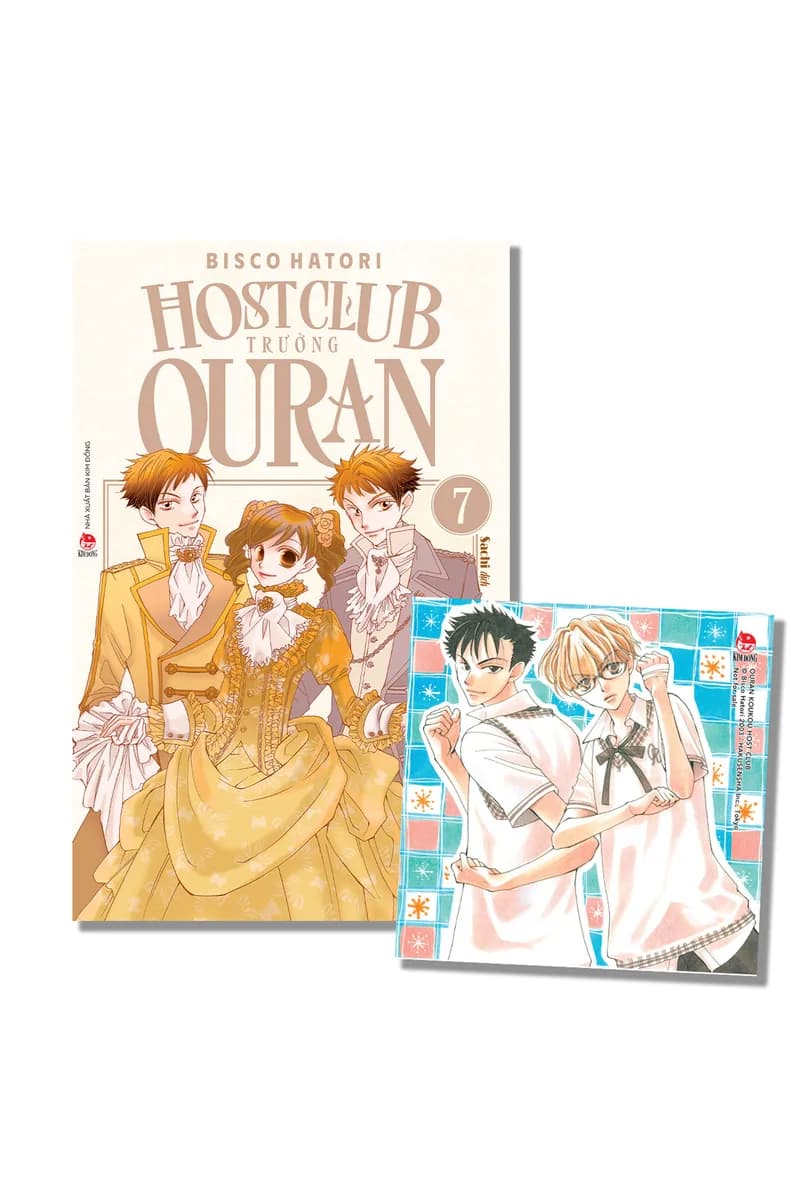 Host Club Trường Ouran - Tập 7 - Tặng Kèm Postcard - ảnh đúng phiên bản từ NXB Kim Đồng