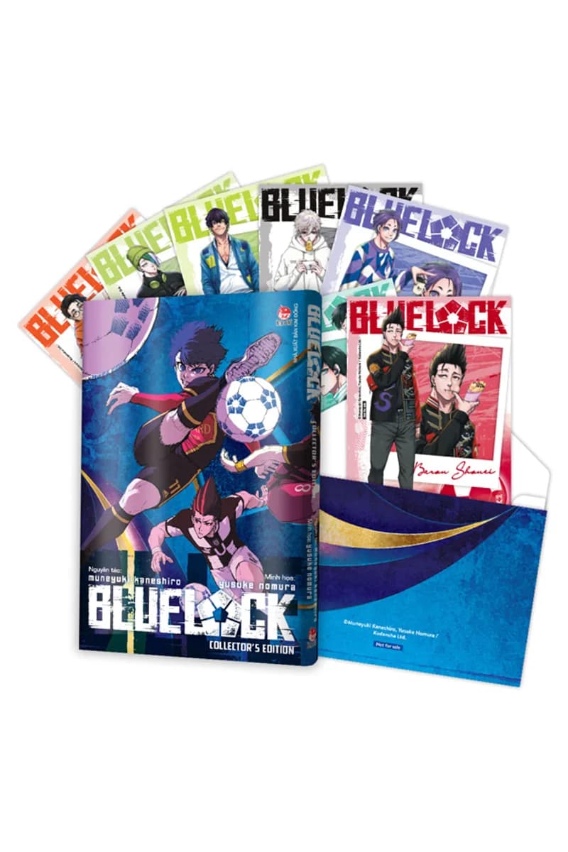 Blue Lock - Tập 24 - Bản Đặc Biệt - Tặng Kèm PVC Jacket + Set Postcard + Rare Card Ngẫu Nhiên - ảnh đúng phiên bản từ Fahasa / nhà phát hành