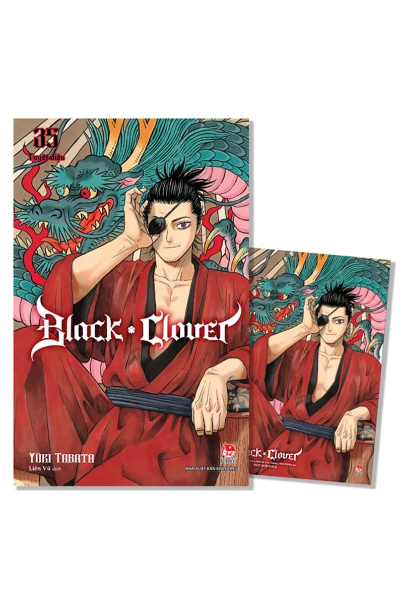 Black Clover - Tập 35 - Đáng Khen - Tặng Kèm Postcard - ảnh đúng phiên bản từ Fahasa / nhà phát hành