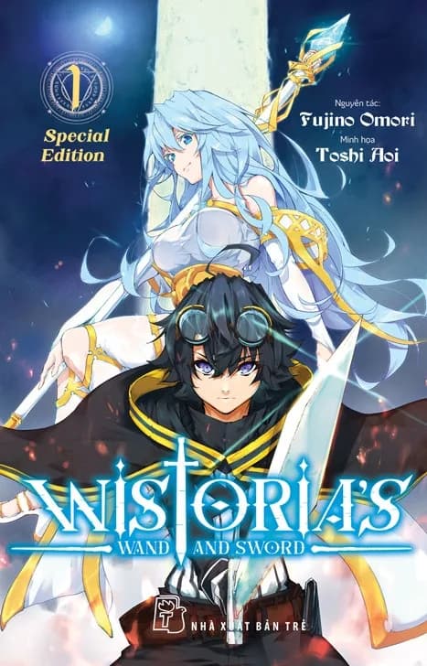 Wistoria's Wand and Sword - Tập 1 (Bản đặc biệt) - ảnh bìa chính thức từ NXB Trẻ