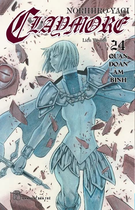 Bìa Claymore tập 24 - NXB Trẻ