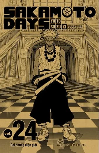 Bìa Sakamoto Days - Tập 24 - Coi Chừng Điện Giật