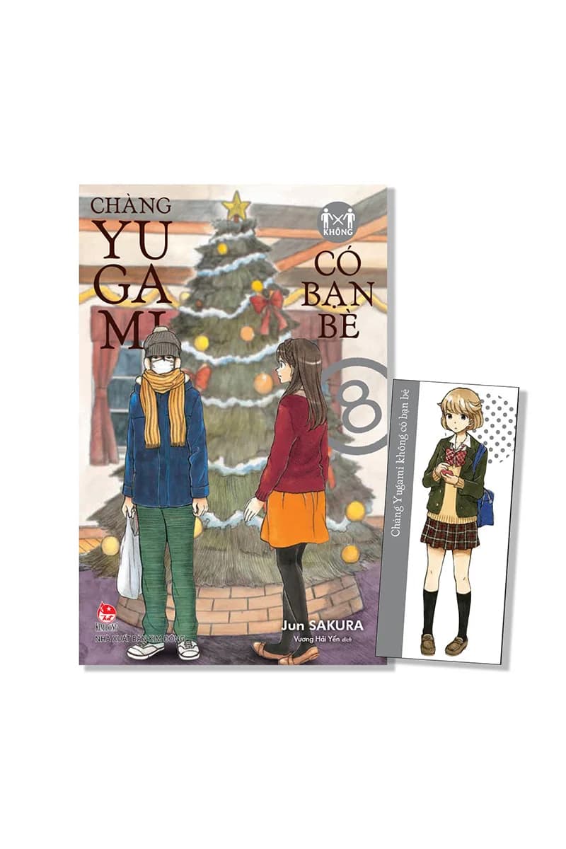 Bìa Chàng Yugami Không Có Bạn Bè - Tập 8 - Tặng Bookmark