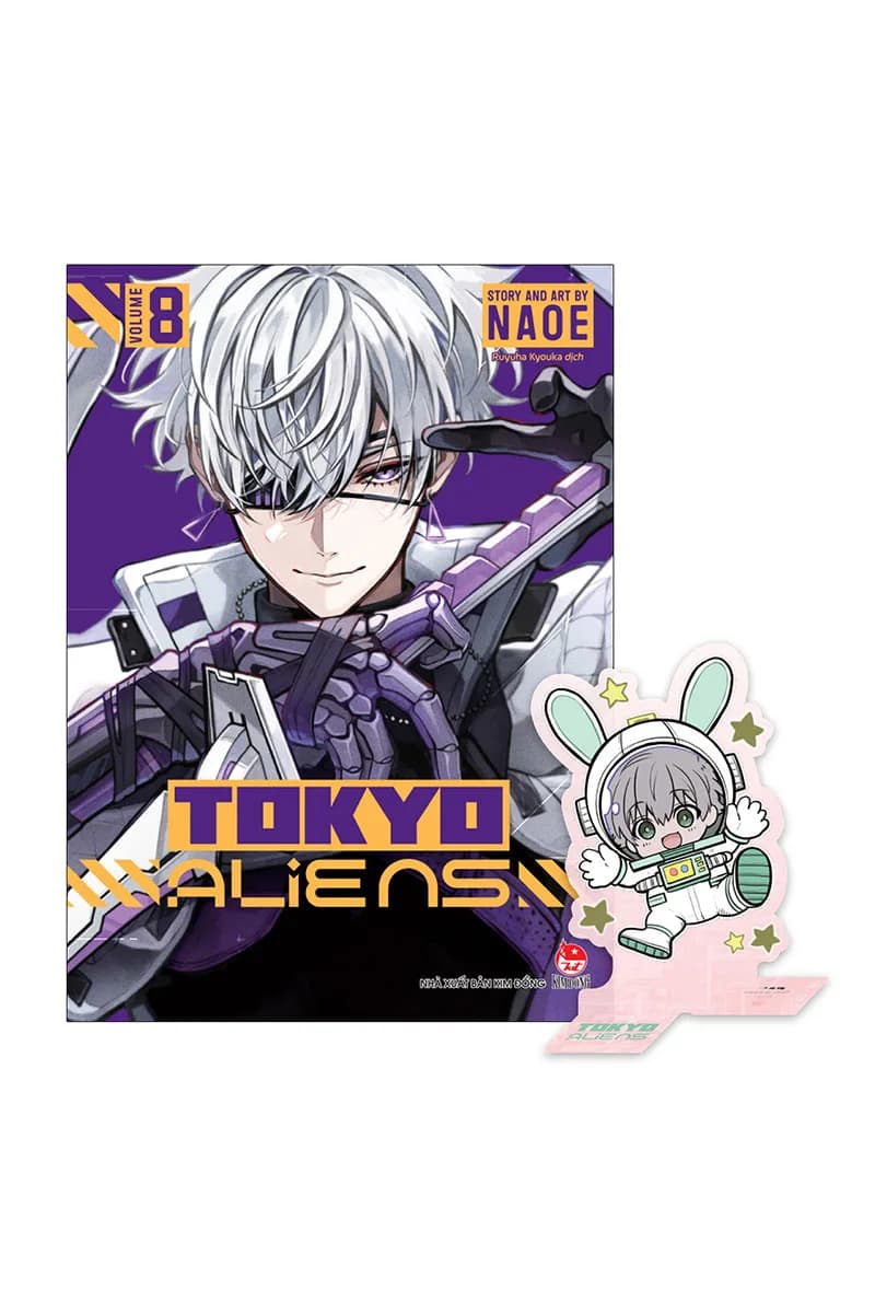 Bìa Tokyo Aliens - Tập 8 - Tặng Kèm Standee PVC