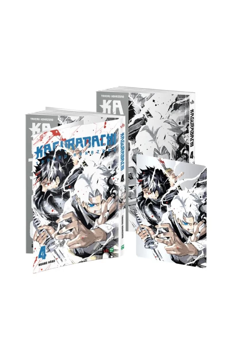 Kagurabachi - Tập 4 (Bản đặc biệt, tặng postcard) - ảnh đúng phiên bản từ IPM