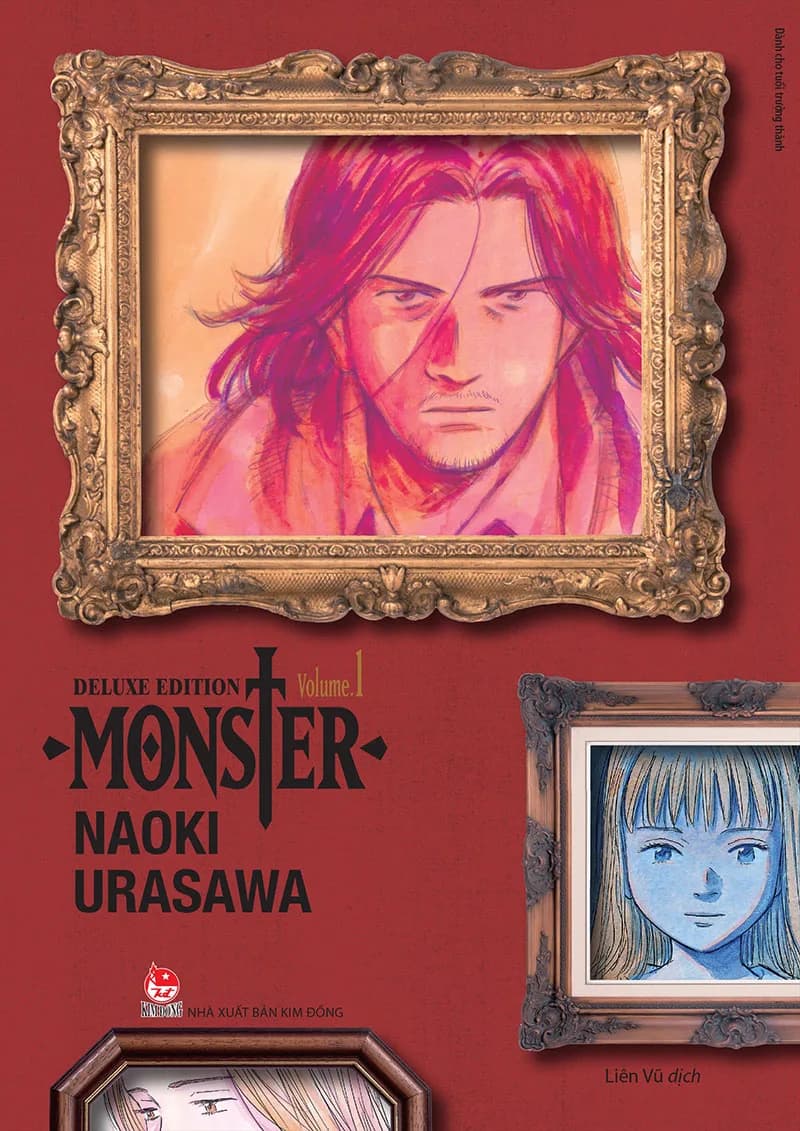Monster - Deluxe Edition - Tập 1 - ảnh đúng phiên bản từ NXB Kim Đồng
