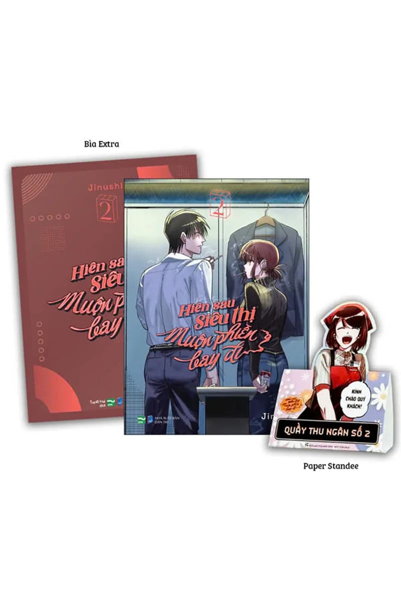 Bìa Hiên Sau Siêu Thị Muộn Phiền Bay Đi - Tập 2 - Bản Đặc Biệt - Tặng Kèm Bìa Extra + Paper Standee