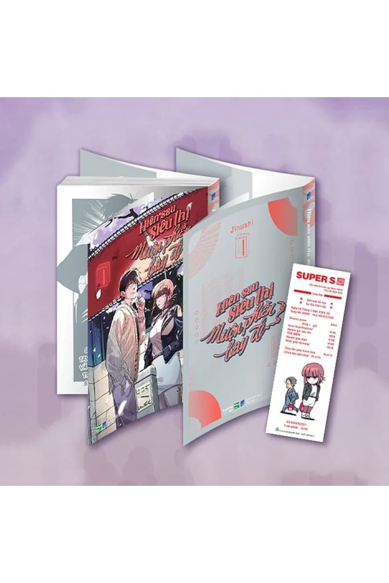 Bìa Hiên Sau Siêu Thị Muộn Phiền Bay Đi - Tập 4 - Bản Đặc Biệt - Tặng Kèm Bìa Extra + Bookmark Hóa Đơn