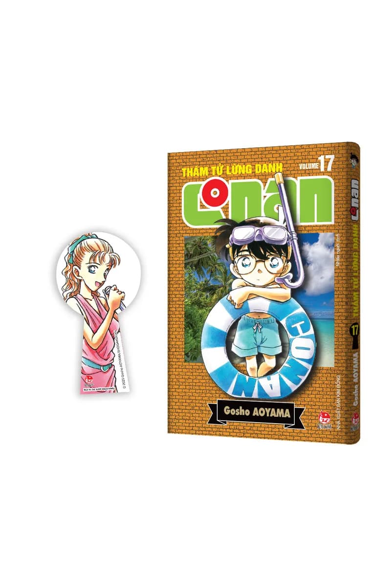Bìa Thám Tử Lừng Danh Conan - Tập 17 - Bản Nâng Cấp - Tặng Kèm Bookmark