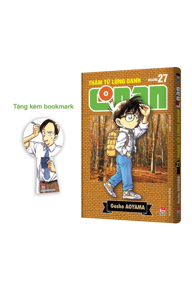 Bìa Thám Tử Lừng Danh Conan - Tập 27 - Bản Nâng Cấp - Tặng Kèm Bookmark