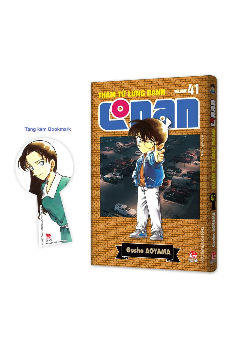 Bìa Thám Tử Lừng Danh Conan - Tập 41 - Bản Nâng Cấp - Tặng Kèm Bookmark