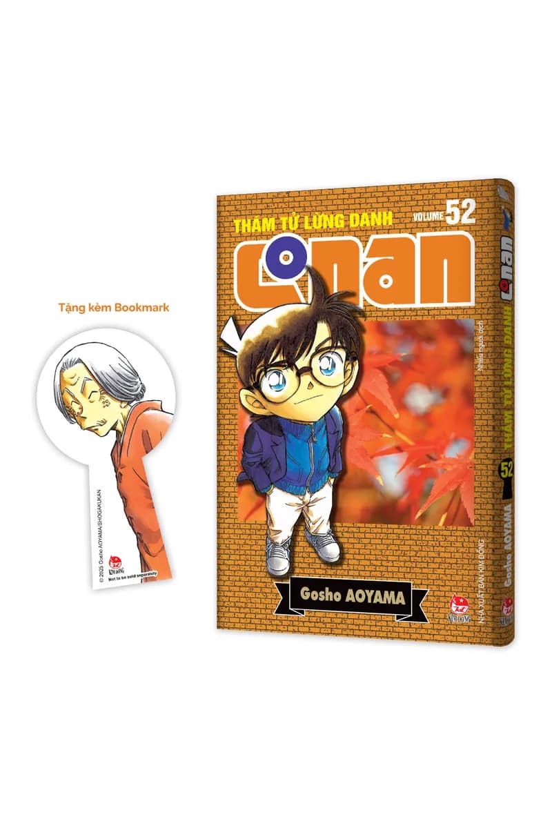 Bìa Thám Tử Lừng Danh Conan - Tập 52 - Bản Nâng Cấp - Tặng Kèm Bookmark