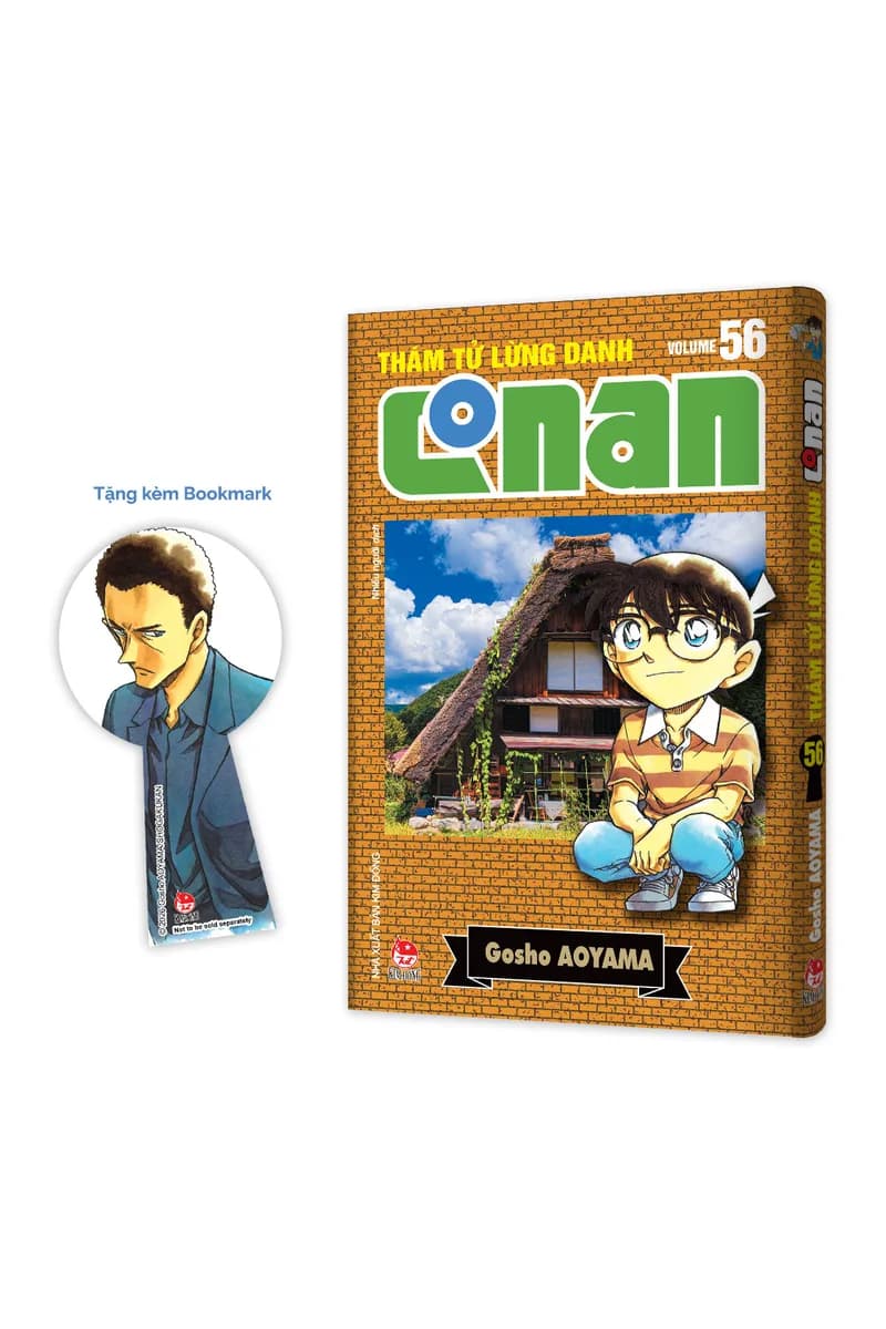 Bìa Thám Tử Lừng Danh Conan - Tập 56 - Bản Nâng Cấp - Tặng Kèm Bookmark