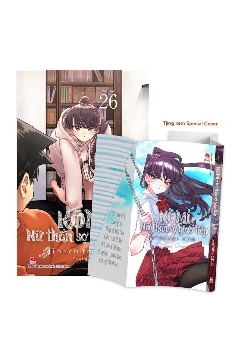 Bìa Komi - Nữ Thần Sợ Giao Tiếp - Tập 26 - Tặng Kèm Special Cover