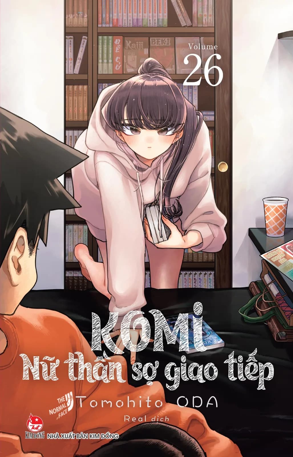 Bìa Komi - Nữ Thần Sợ Giao Tiếp