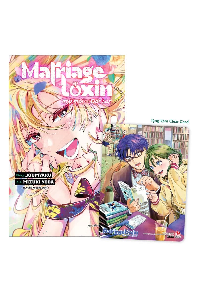 Bìa Marriagetoxin - Mai Mối Cho Độc Sư - Tập 6 - Tặng Kèm Clear Card