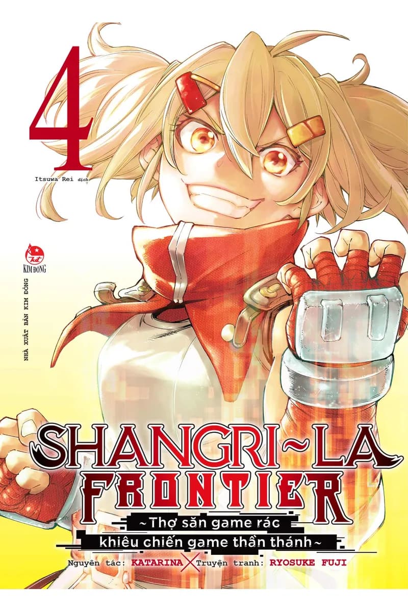 Bìa Shangri-La Frontier - Thợ Săn Game Rác Khiêu Chiến Game Thần Thánh - Tập 4