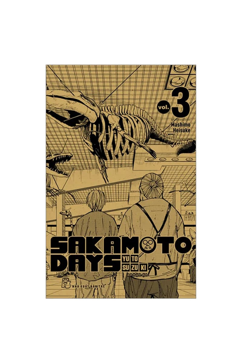 Bìa Sakamoto Days - Tập 3 - Mashimo Heisuke - Tặng Kèm Standee Nhân Vật
