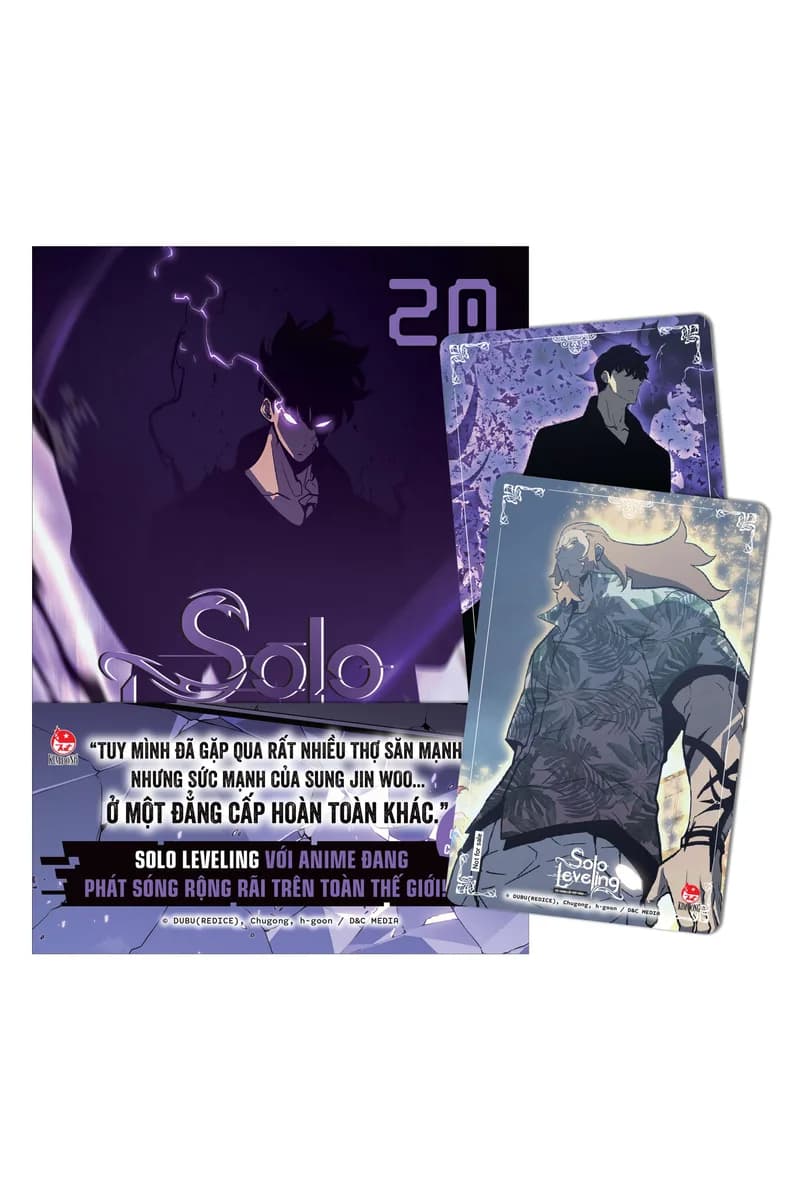 Solo Leveling - Tôi Thăng Cấp Một Mình - Tập 20 - Tặng Kèm Obi + 2 PVC Card - ảnh đúng phiên bản
