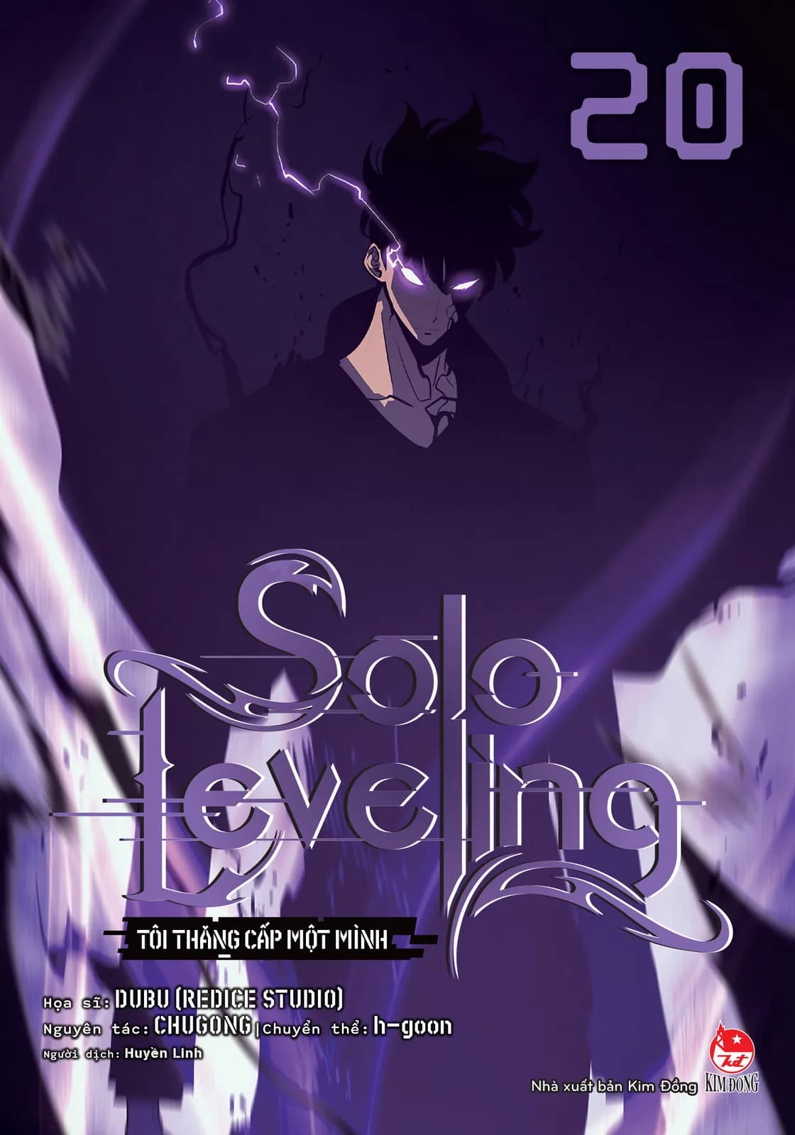 Bìa Solo Leveling - Tôi Thăng Cấp Một Mình
