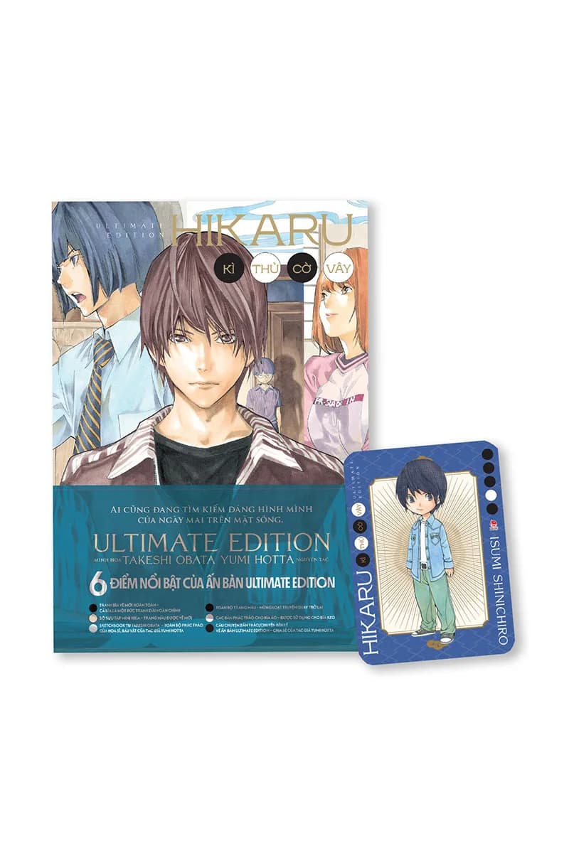 Hikaru - Kì Thủ Cờ Vây - Ultimate Edition - Tập 9 - Tặng Kèm Character Card - ảnh đúng phiên bản từ NXB Kim Đồng