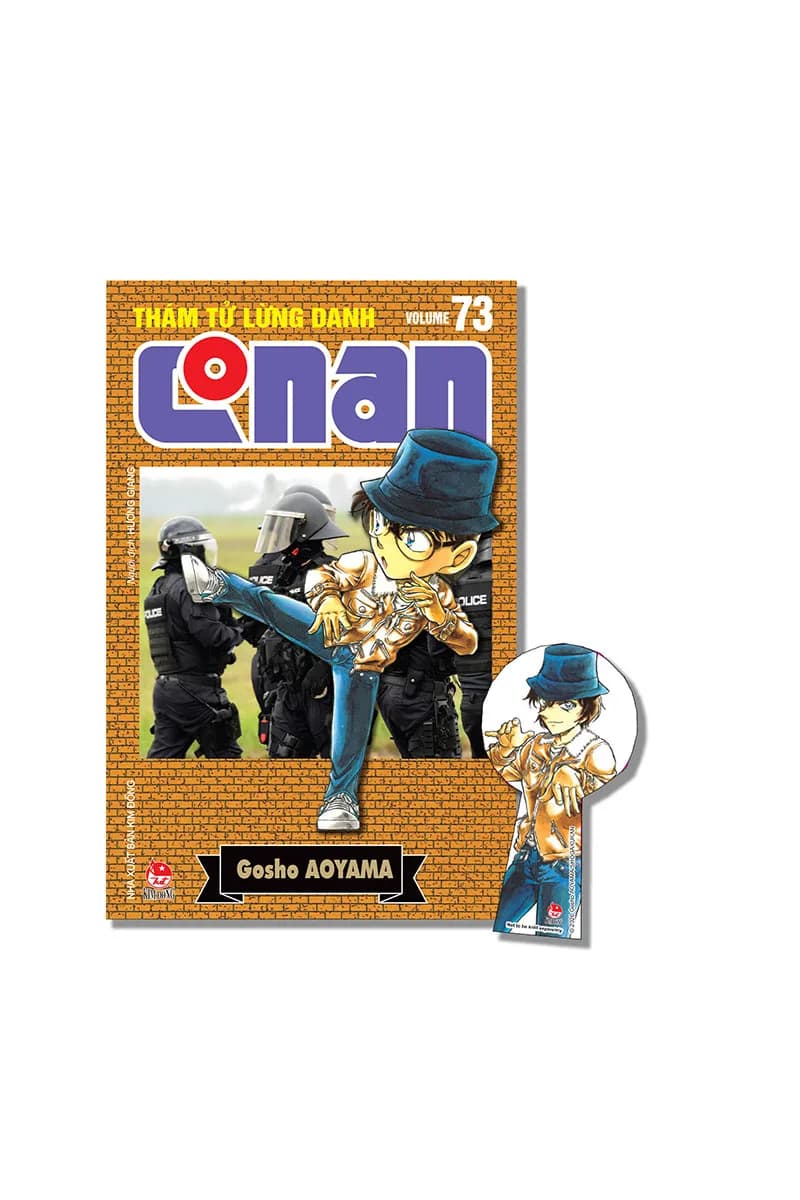 Bìa Thám Tử Lừng Danh Conan - Tập 73 - Bản Nâng Cấp - Tặng Kèm Bookmark