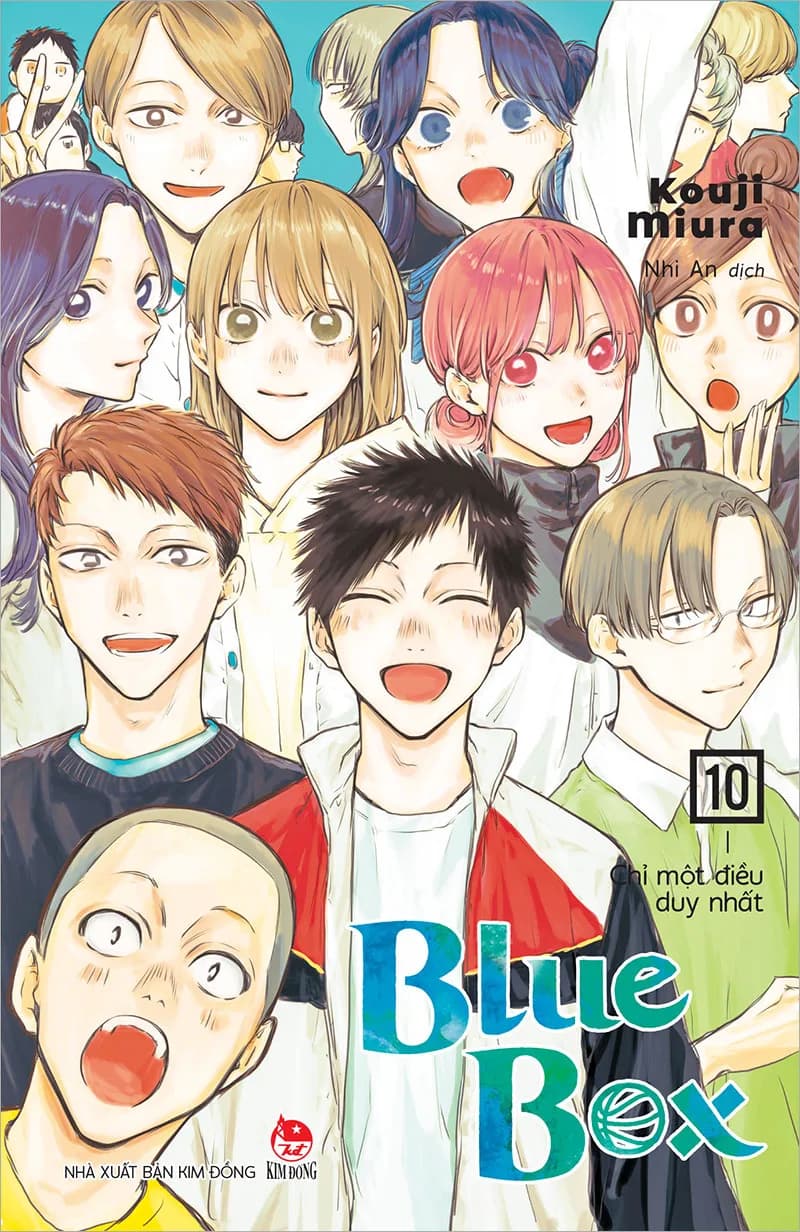 Blue Box - Tập 10 - ảnh đúng phiên bản từ NXB Kim Đồng