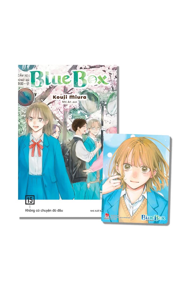Bìa Blue Box - Tập 15 - Tặng Kèm Card
