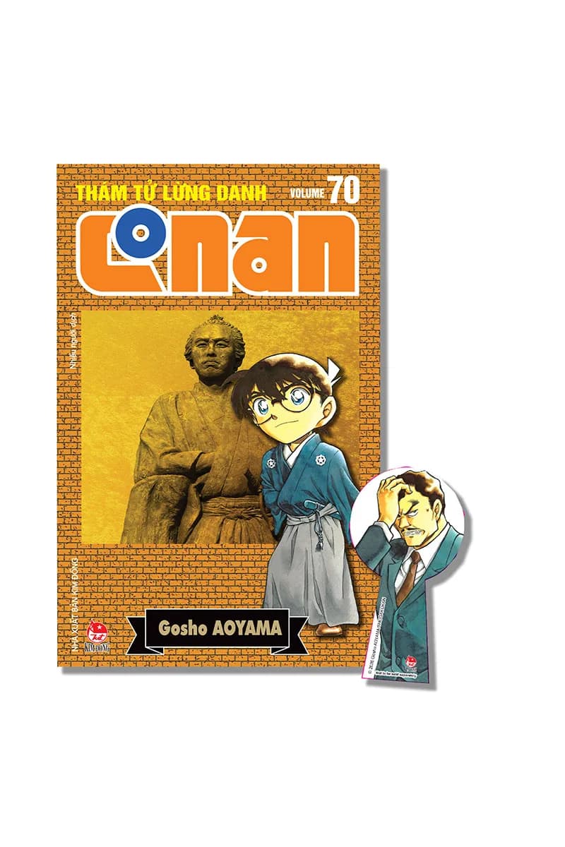 Bìa Thám Tử Lừng Danh Conan - Tập 70 - Bản Nâng Cấp - Tặng Kèm Bookmark