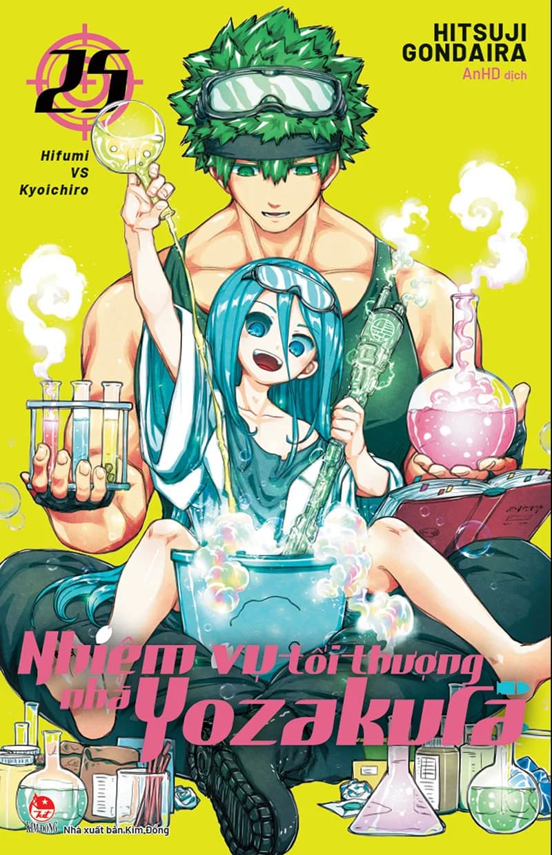 Bìa Nhiệm vụ tối thượng nhà Yozakura