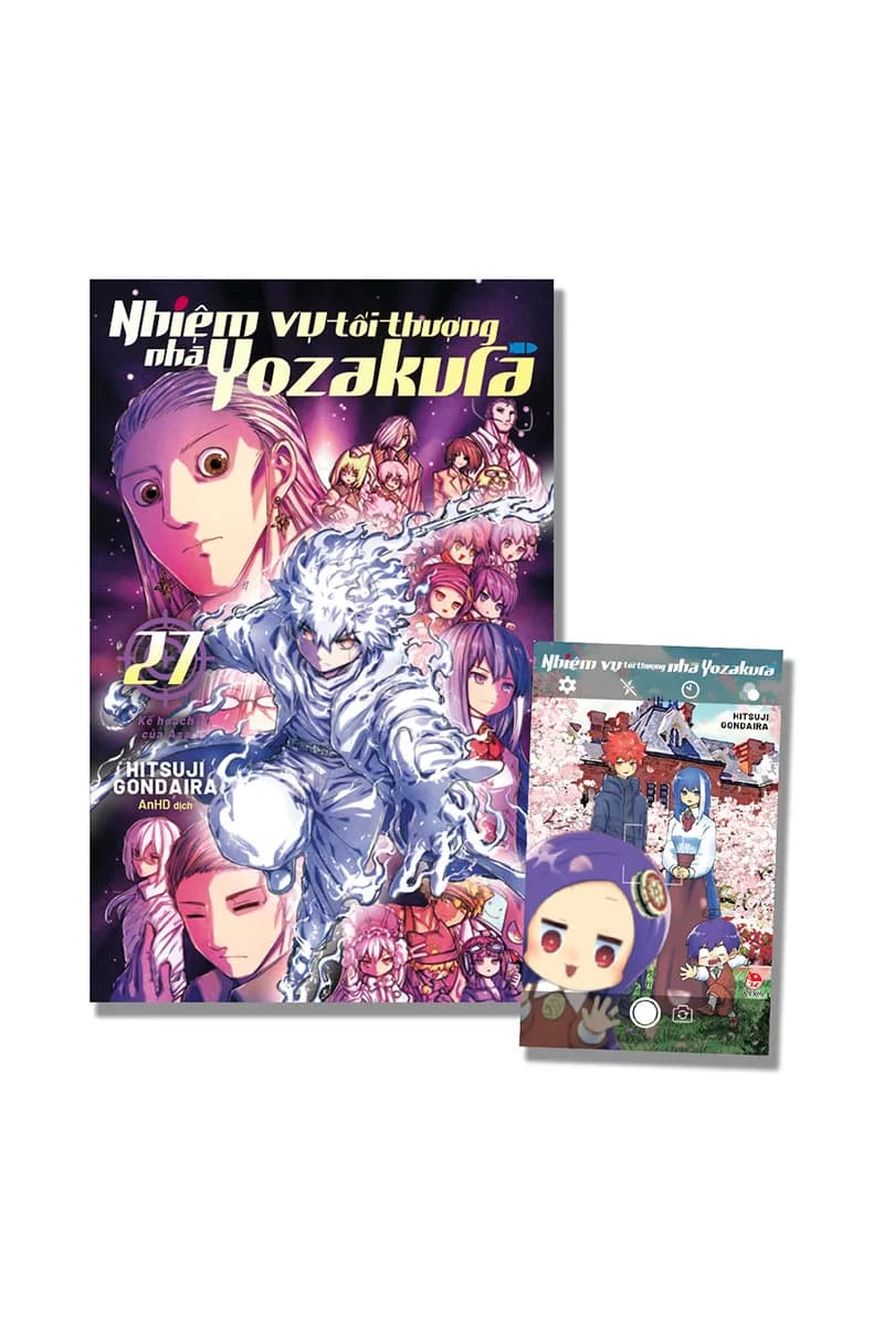 Bìa Nhiệm Vụ Tối Thượng Nhà Yozakura - Tập 27 - Tặng Kèm Card