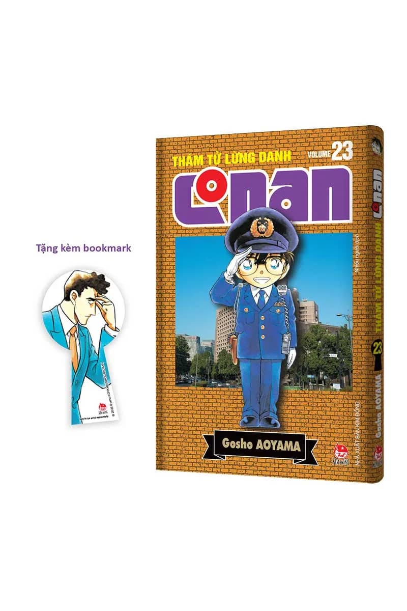 Bìa Thám Tử Lừng Danh Conan - Tập 23 - Bản Nâng Cấp - Tặng Kèm Bookmark