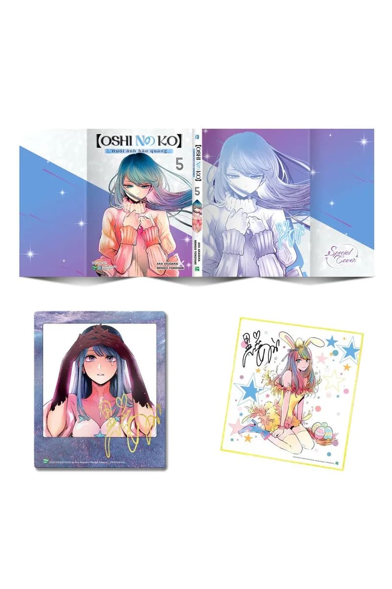 Oshi No Ko - Dưới Ánh Hào Quang - Tập 5 - Bản Đặc Biệt - Tặng Kèm Bìa 2 Mặt + Oshi No Card + OSHIkishi - ảnh đúng phiên bản từ IPM