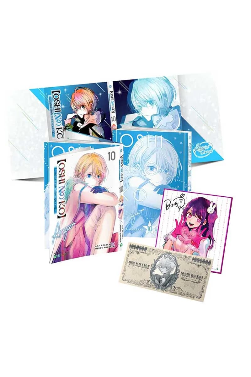 Oshi No Ko - Dưới Ánh Hào Quang - Tập 10 - Bản Đặc Biệt - Tặng Kèm Bìa 2 Mặt + OSHIkishi + Money Card - ảnh đúng phiên bản từ IPM