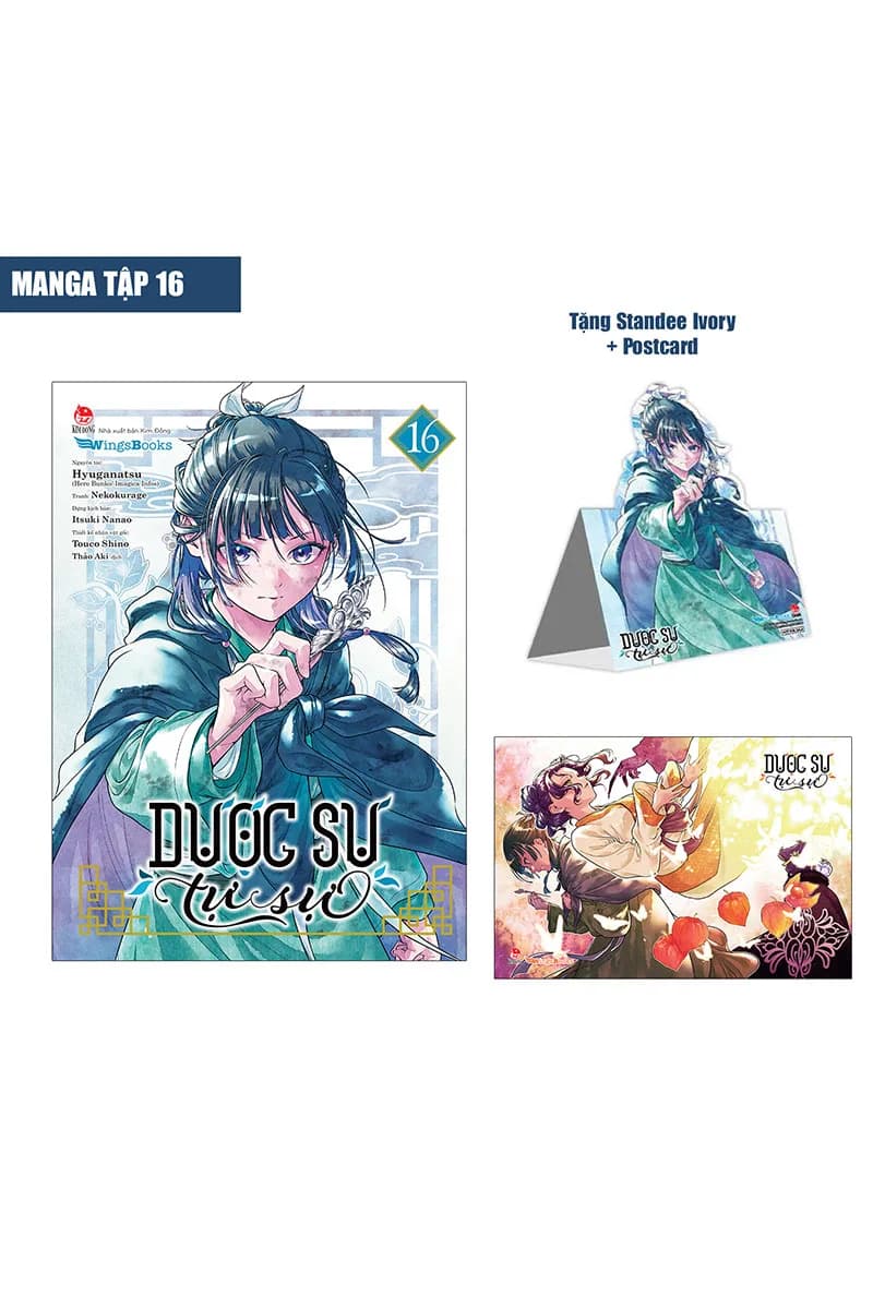 Bìa Dược Sư Tự Sự (Manga) - Tập 16 - Tặng Kèm Standee Ivory + Postcard