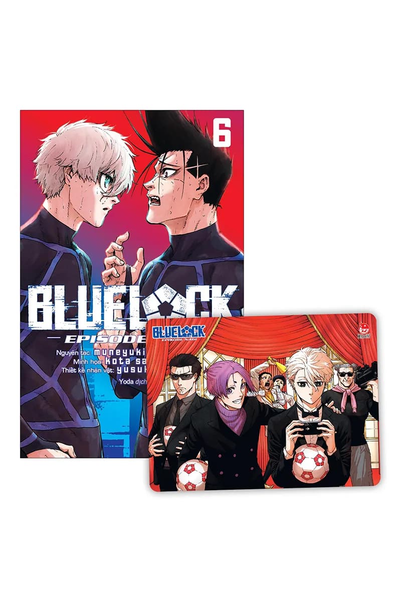 Blue Lock Episode Nagi - Tập 6 - Tặng Kèm Card PVC - ảnh đúng phiên bản từ NXB Kim Đồng
