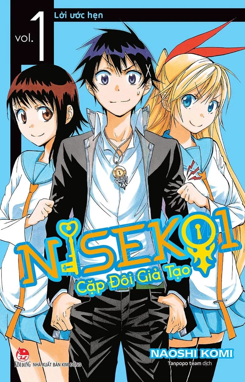 Nisekoi - Cặp đôi giả tạo - Tập 1 - ảnh đúng phiên bản từ NXB Kim Đồng