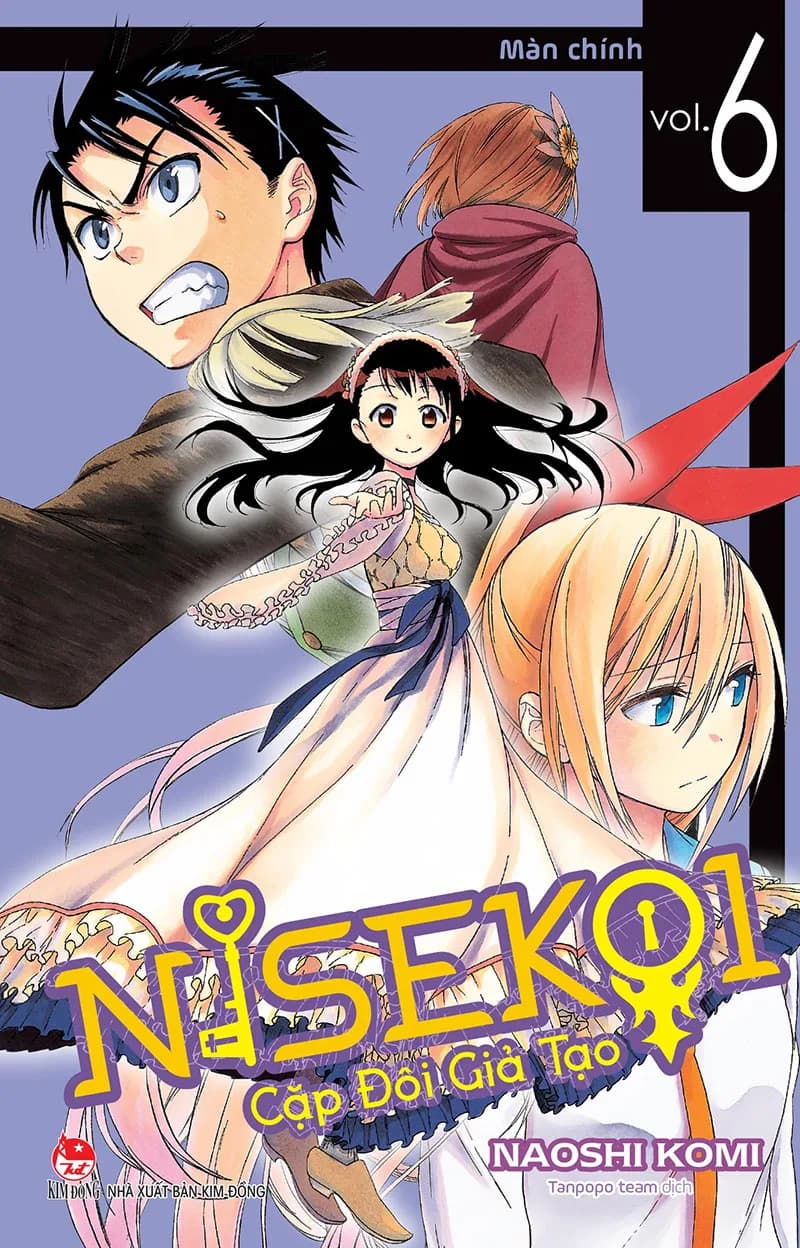 Nisekoi - Cặp đôi giả tạo - Tập 6 - ảnh đúng phiên bản từ NXB Kim Đồng