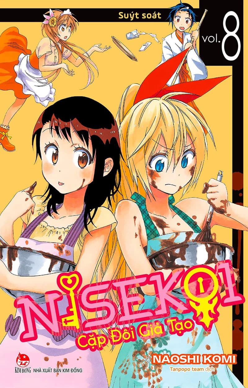 Nisekoi - Cặp đôi giả tạo - Tập 8 - ảnh đúng phiên bản từ NXB Kim Đồng