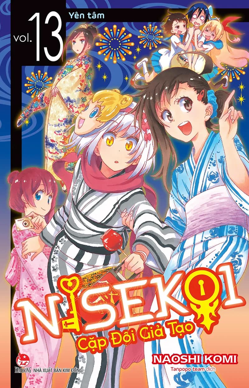 Nisekoi - Cặp đôi giả tạo - Tập 13 - ảnh đúng phiên bản từ NXB Kim Đồng