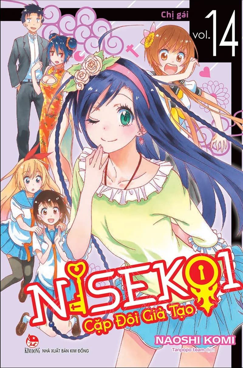 Nisekoi - Cặp đôi giả tạo - Tập 14 - ảnh đúng phiên bản từ NXB Kim Đồng