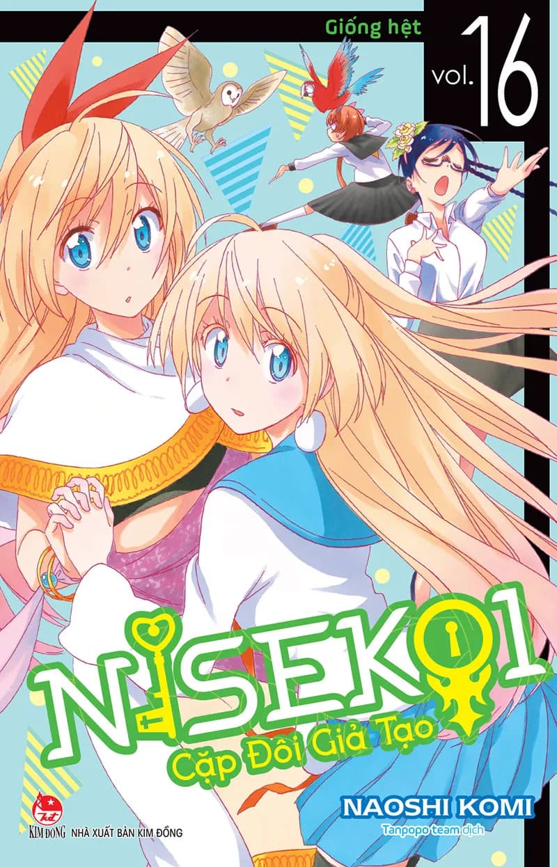 Nisekoi - Cặp đôi giả tạo - Tập 16 - ảnh đúng phiên bản từ NXB Kim Đồng