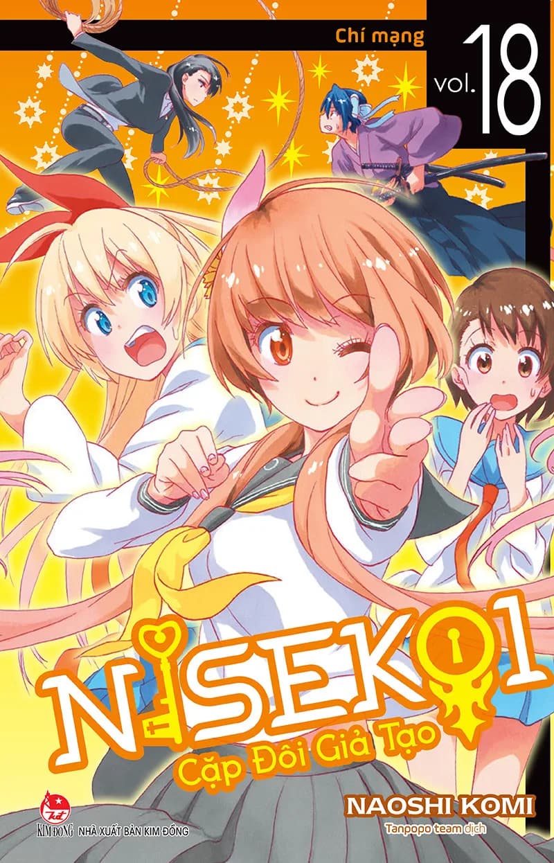 Nisekoi - Cặp đôi giả tạo - Tập 18 - ảnh đúng phiên bản từ NXB Kim Đồng