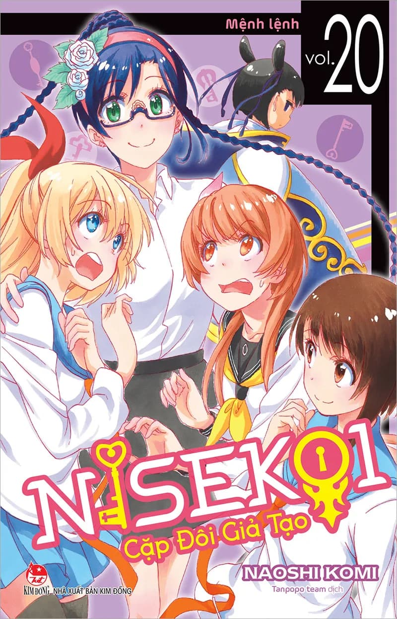Nisekoi - Cặp đôi giả tạo - Tập 20 - ảnh đúng phiên bản từ NXB Kim Đồng