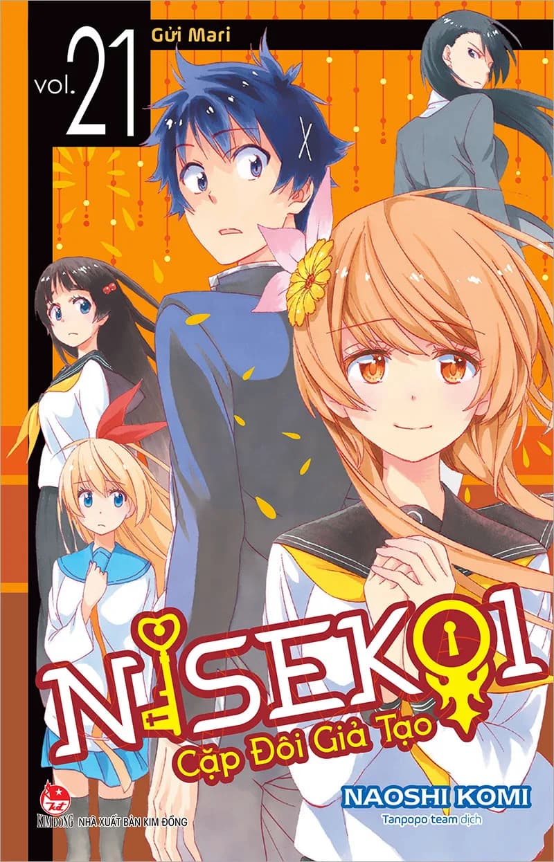 Nisekoi - Cặp đôi giả tạo - Tập 21 - ảnh đúng phiên bản từ NXB Kim Đồng