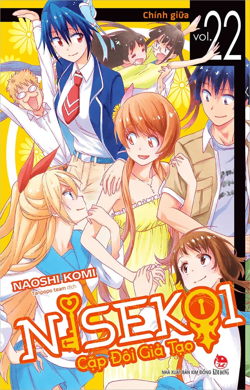 Nisekoi - Cặp đôi giả tạo - Tập 22 - ảnh đúng phiên bản từ NXB Kim Đồng