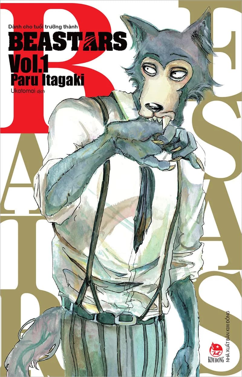 BEASTARS - Tập 1 - ảnh đúng phiên bản từ NXB Kim Đồng