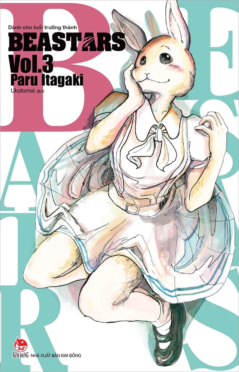 BEASTARS - Tập 3 - ảnh đúng phiên bản từ NXB Kim Đồng